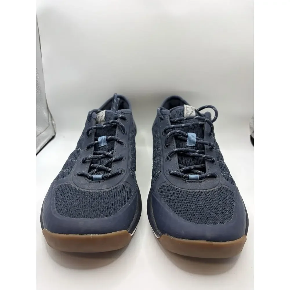 L.L.Bean Men’s 9 Navy Comfort Walking Sneakers Lightweight Casual Shoes